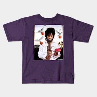 When G.O.A.T.’s Cry Design by Mister Morris Kids T-Shirt